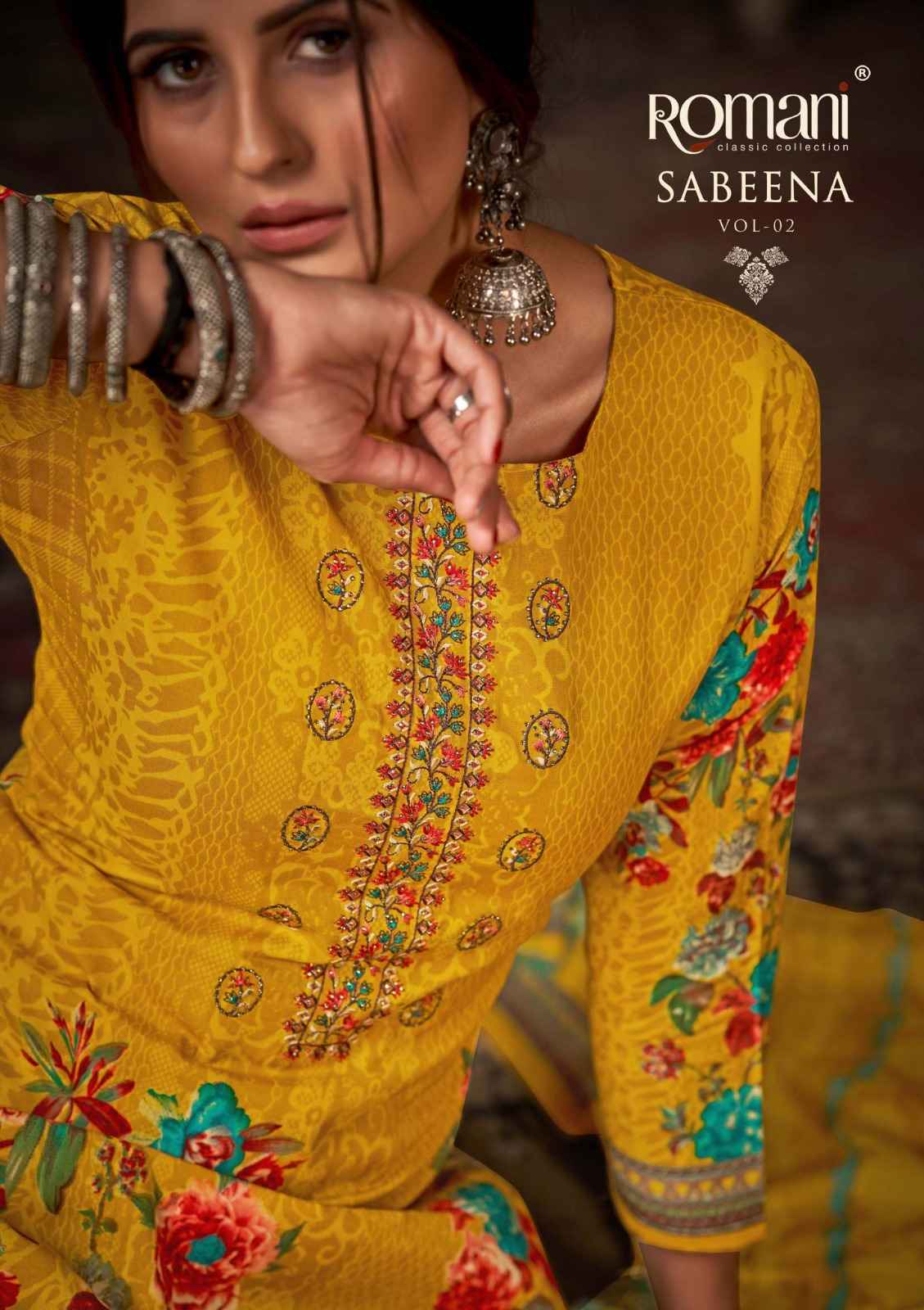 ROMANI SABEENA VOL 2 SOFT COTTON DIGITAL STYLE PRINT SUITS