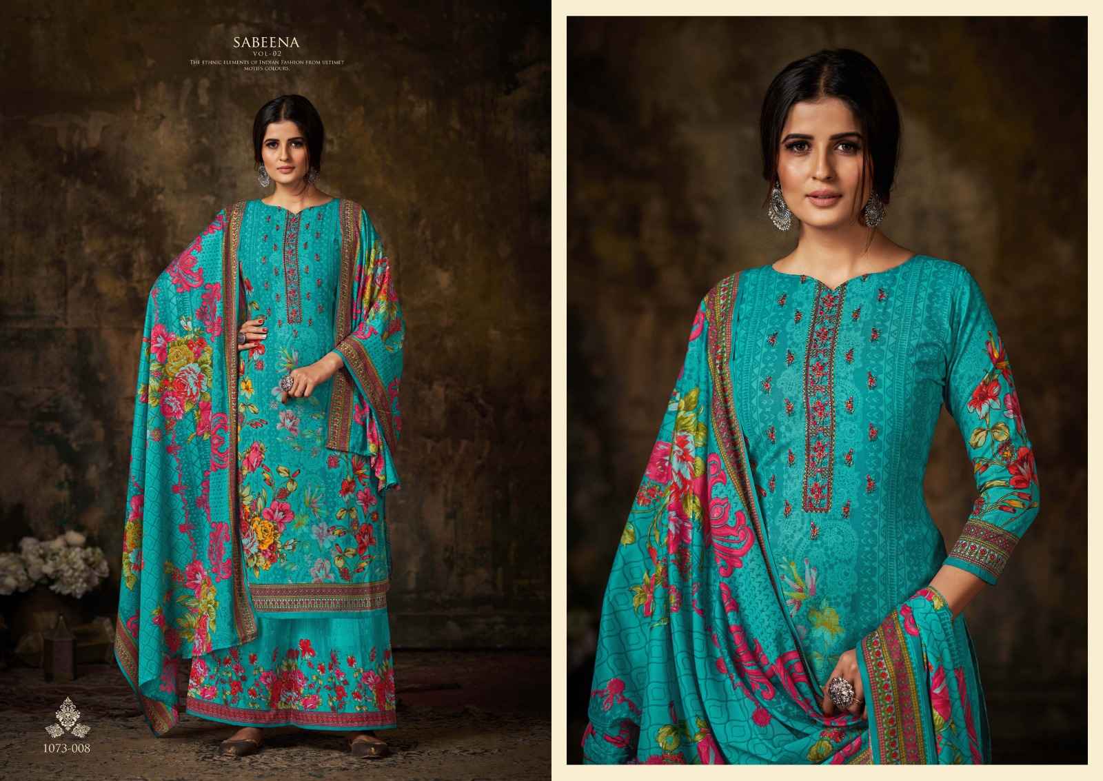 ROMANI SABEENA VOL 2 SOFT COTTON DIGITAL STYLE PRINT SUITS