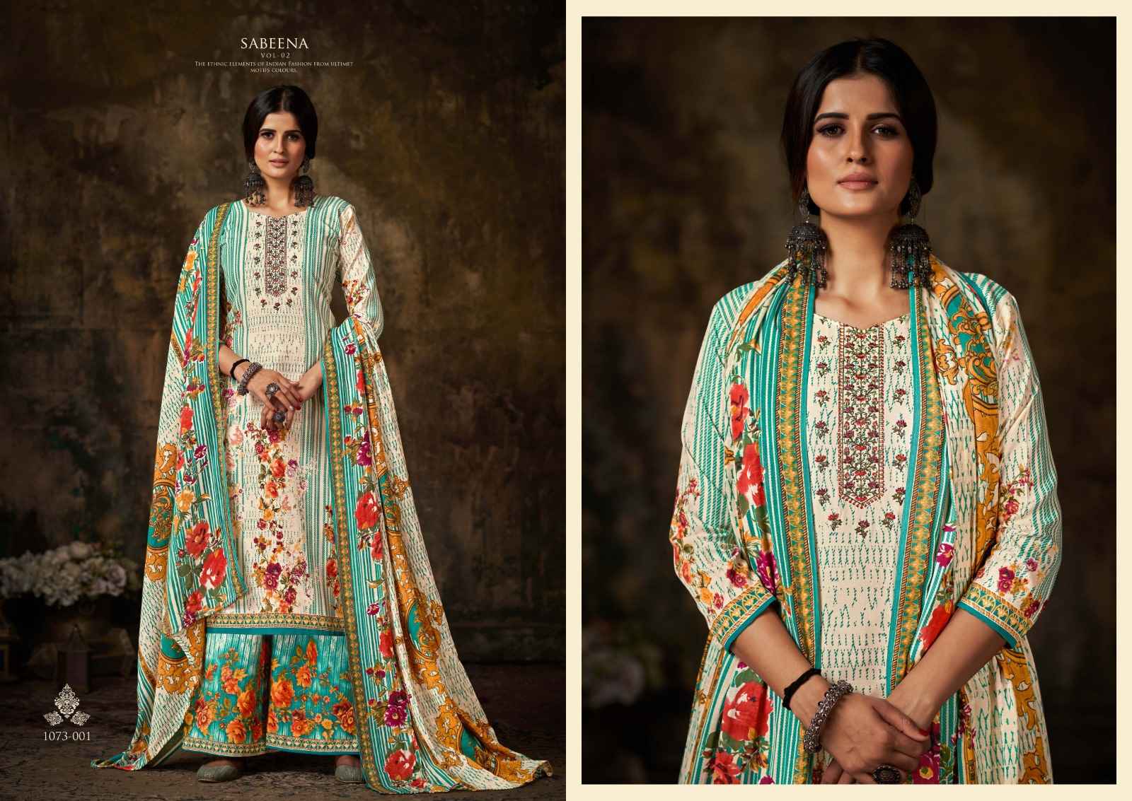 ROMANI SABEENA VOL 2 SOFT COTTON DIGITAL STYLE PRINT SUITS