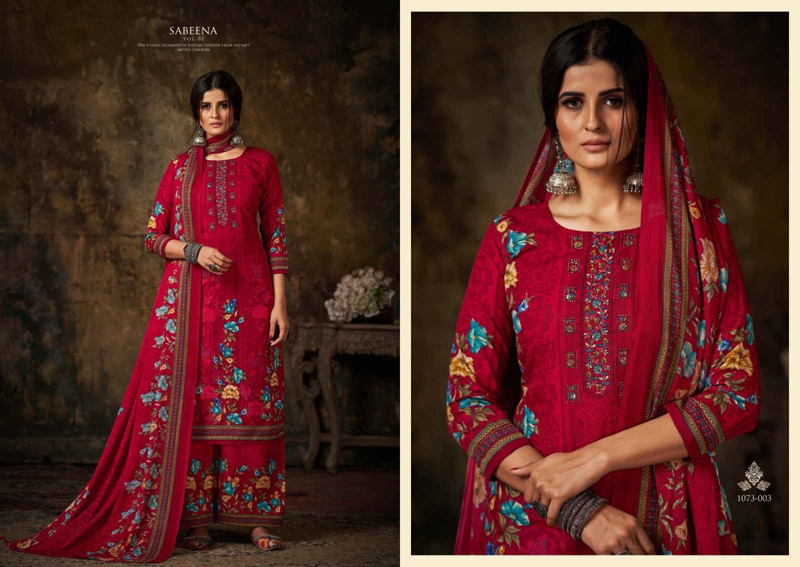 ROMANI SABEENA VOL 2 SOFT COTTON DIGITAL STYLE PRINT SUITS