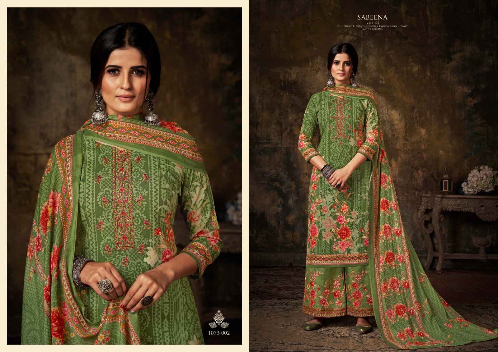 ROMANI SABEENA VOL 2 SOFT COTTON DIGITAL STYLE PRINT SUITS