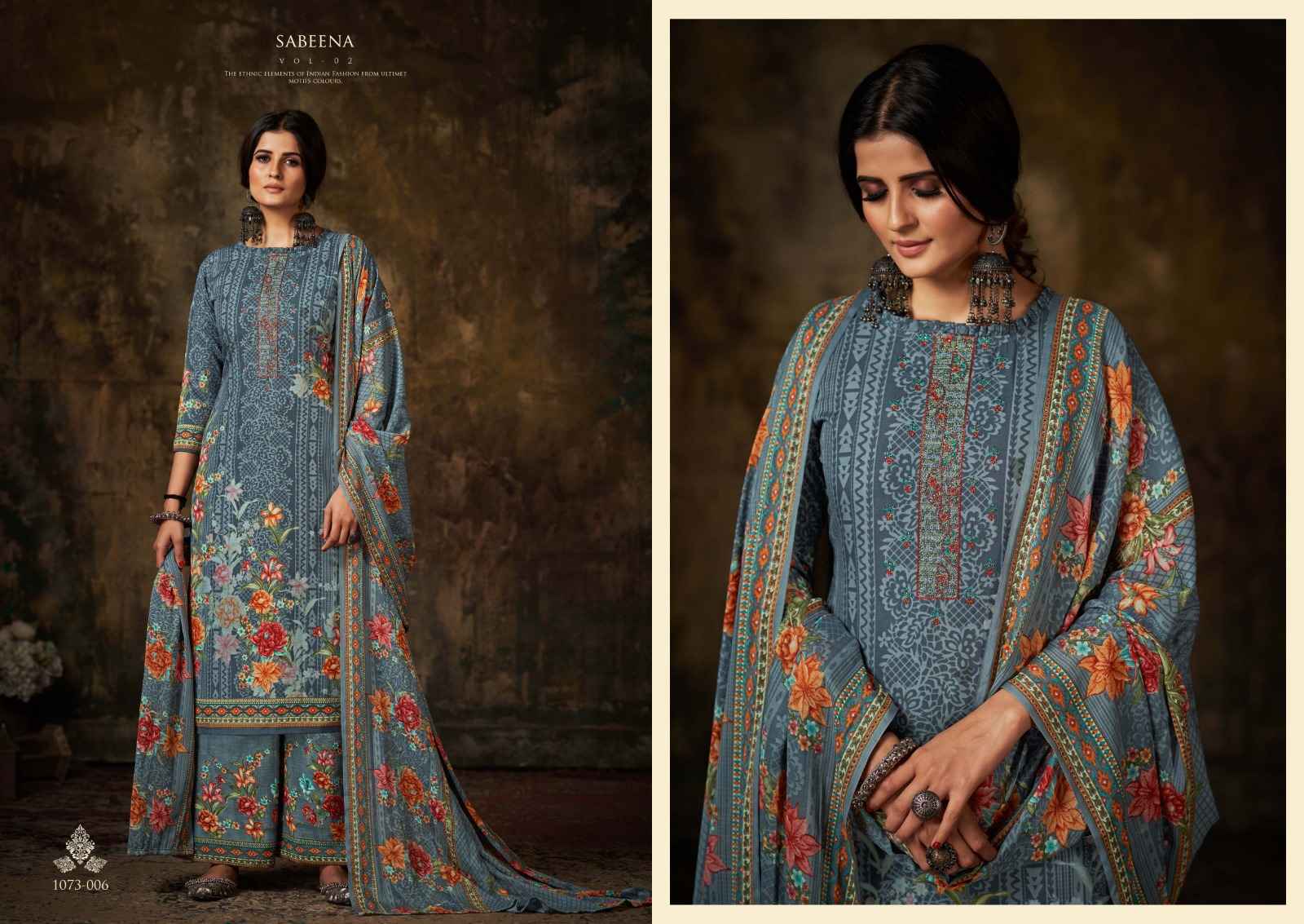 ROMANI SABEENA VOL 2 SOFT COTTON DIGITAL STYLE PRINT SUITS