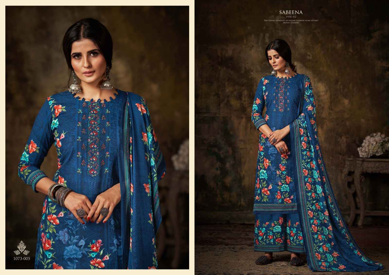 ROMANI SABEENA VOL 2 SOFT COTTON DIGITAL STYLE PRINT SUITS