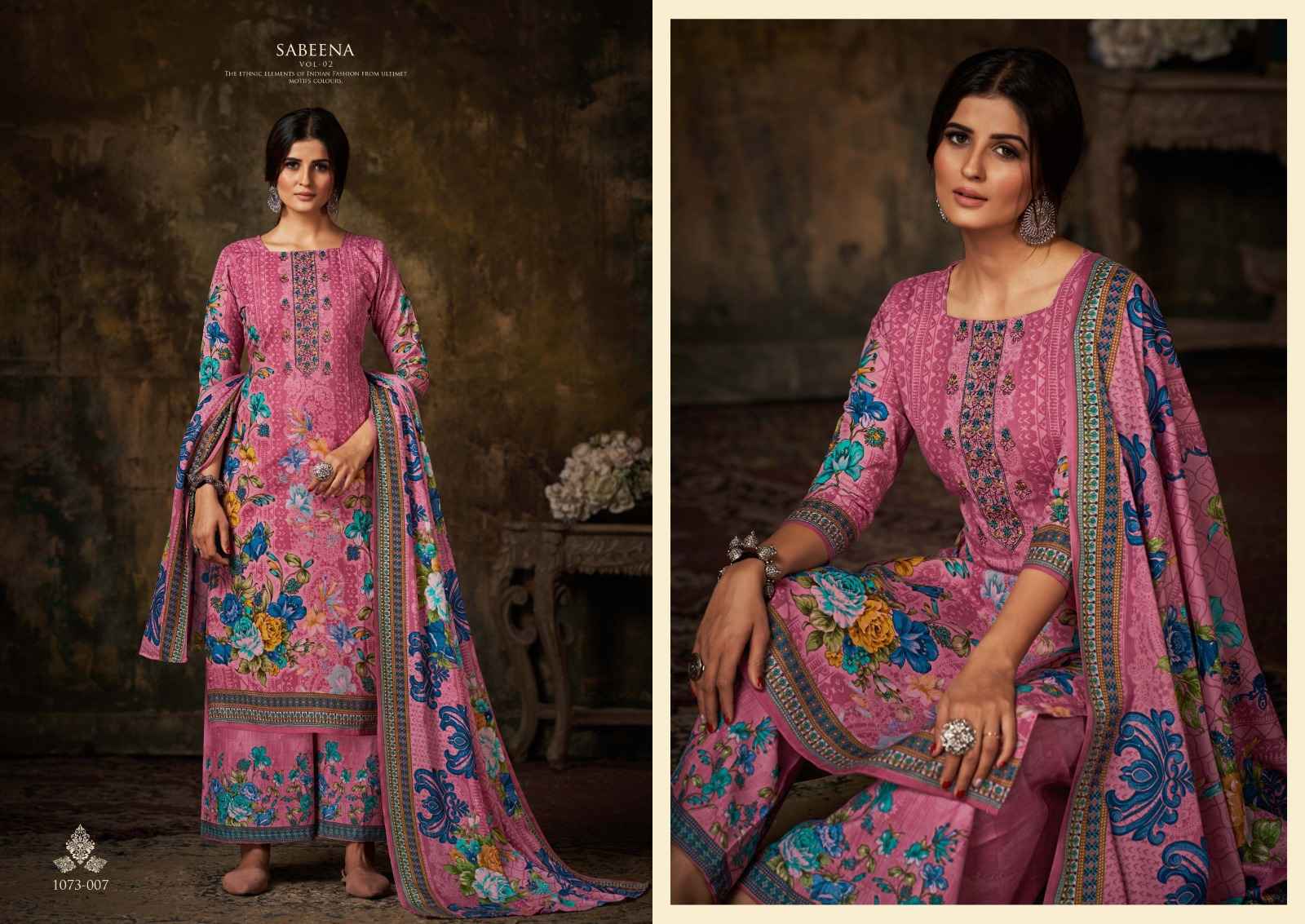 ROMANI SABEENA VOL 2 SOFT COTTON DIGITAL STYLE PRINT SUITS