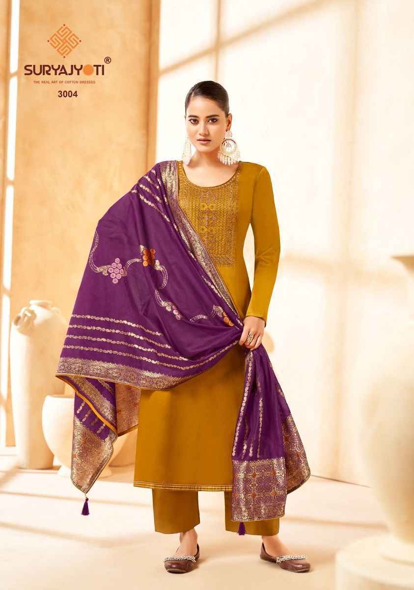 Suryajyoti Guzarish Vol-3 Jam Satin Dress Material 6 pcs Catalogue