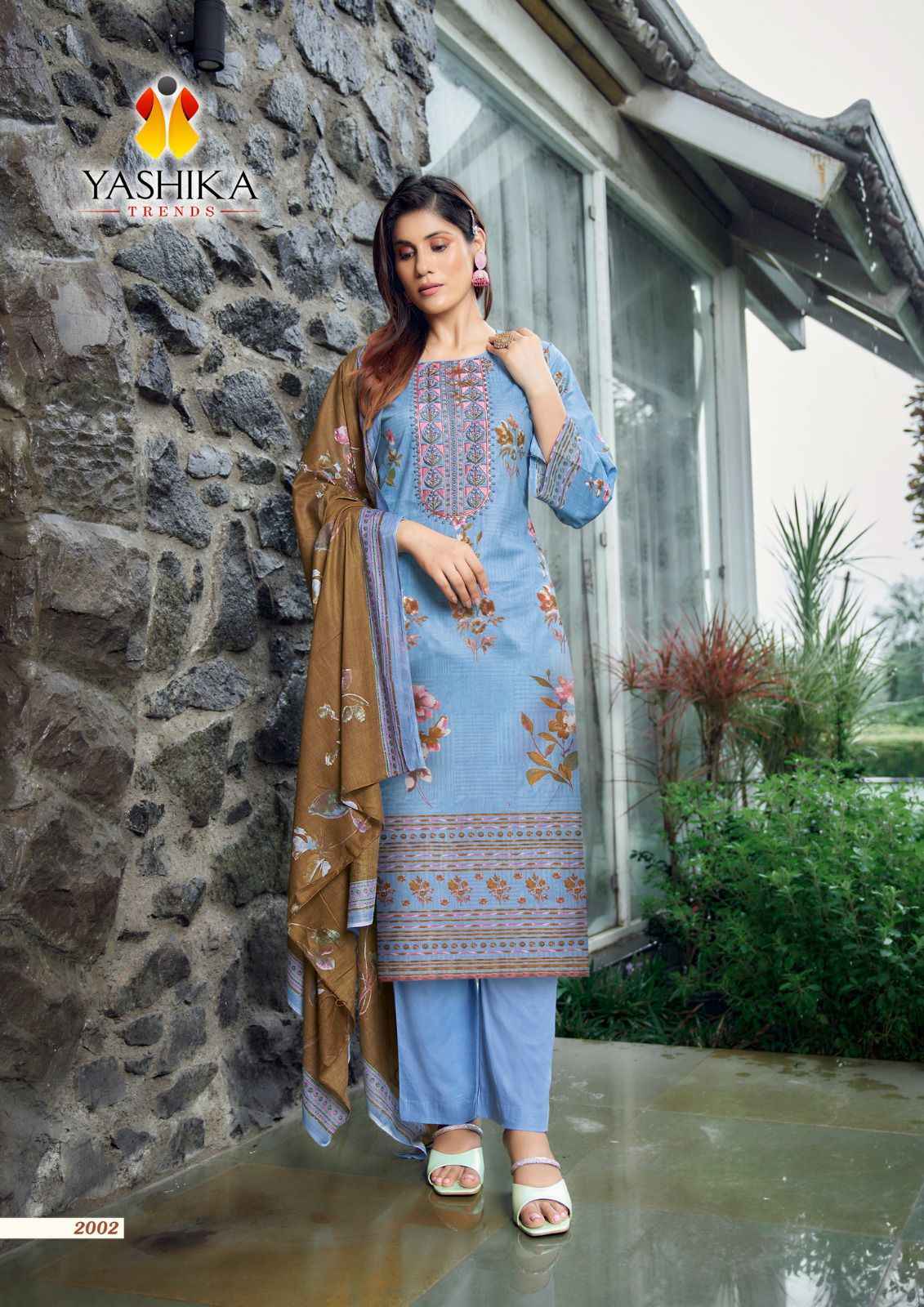 YASHIKA TRENDS BELLA VOL 2 COTTON SUITS CATALOG WHOLESALE PRICE