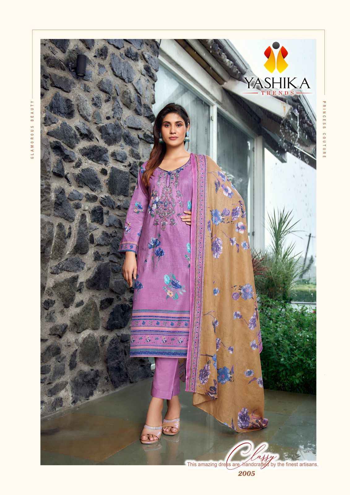 YASHIKA TRENDS BELLA VOL 2 COTTON SUITS CATALOG WHOLESALE PRICE