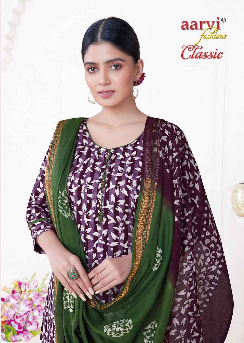 Aarvi Fashion Classic Vol 5 Cotton Kurti Combo 8 pcs Catalogue - Surat Wholesale Market