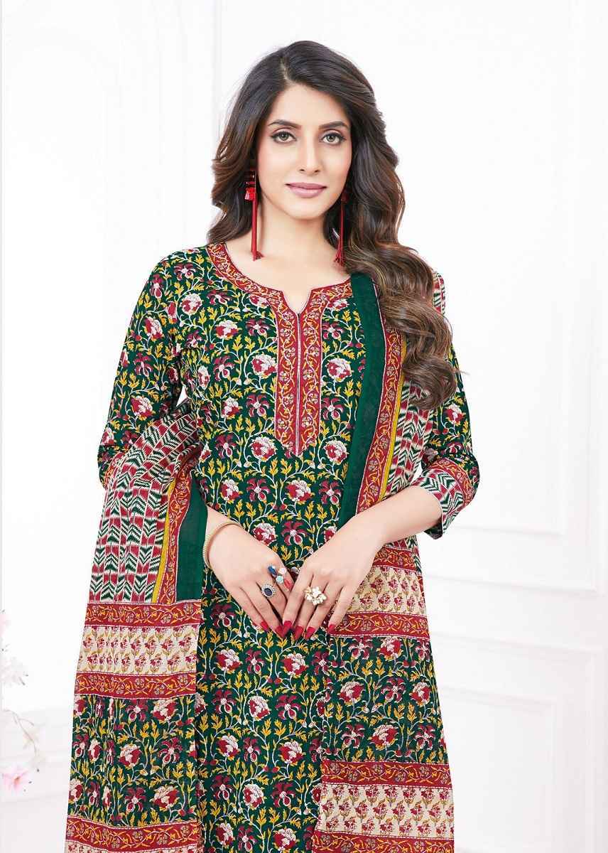 Aarvi Kalamkari Vol 1 Cotton Kurti Combo With Katha Work 10 pcs Catalogue - Surat Wholesale Market
