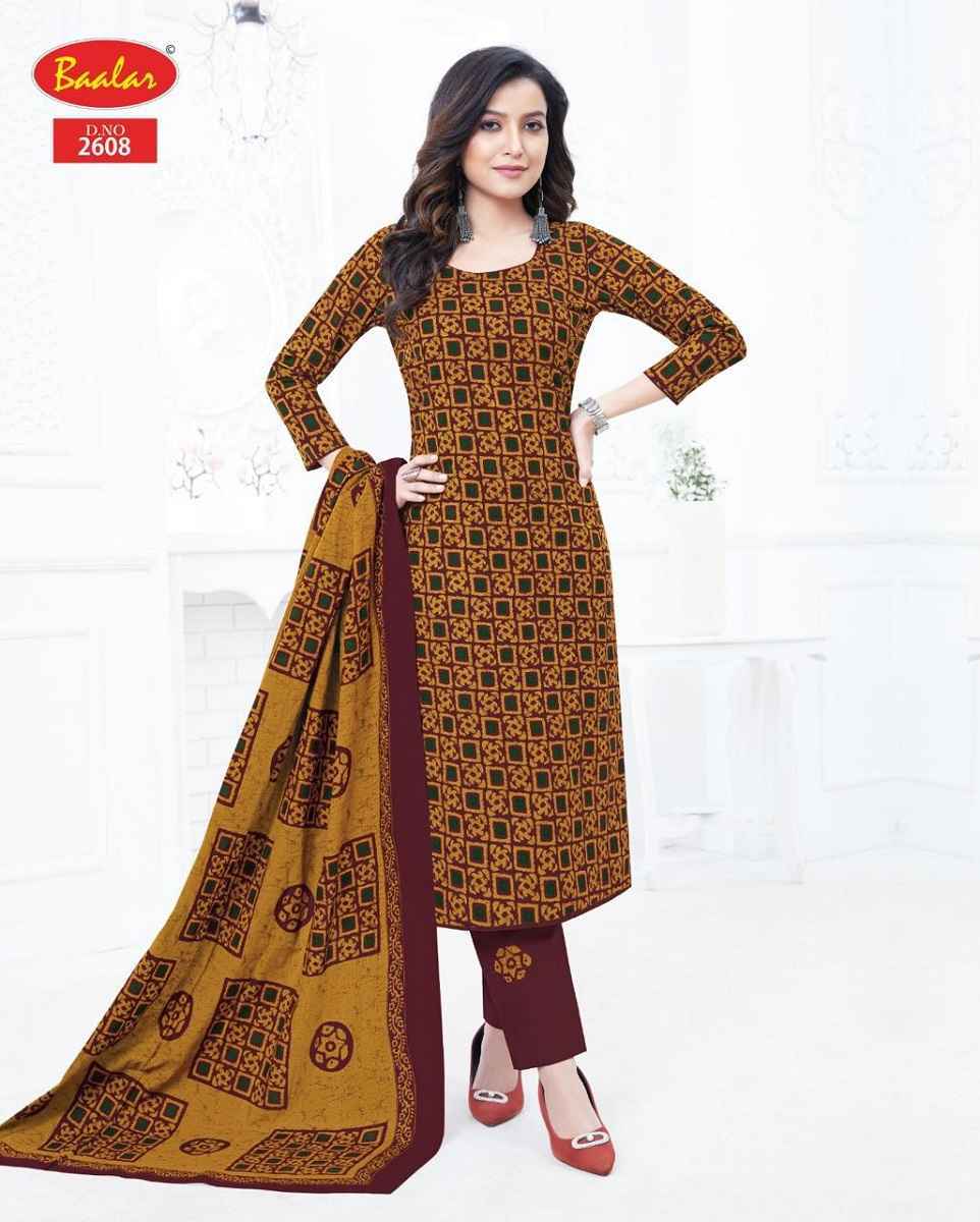 Baalar Zaara Vol 16 Cotton Dress Material 18 pcs Catalogue - Surat Wholesale Market