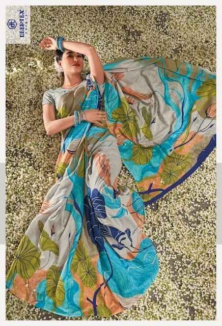 Deeptex Mother India Vol 49 Cotton Saree 30 pcs Catalogue - Surat Wholesale Market