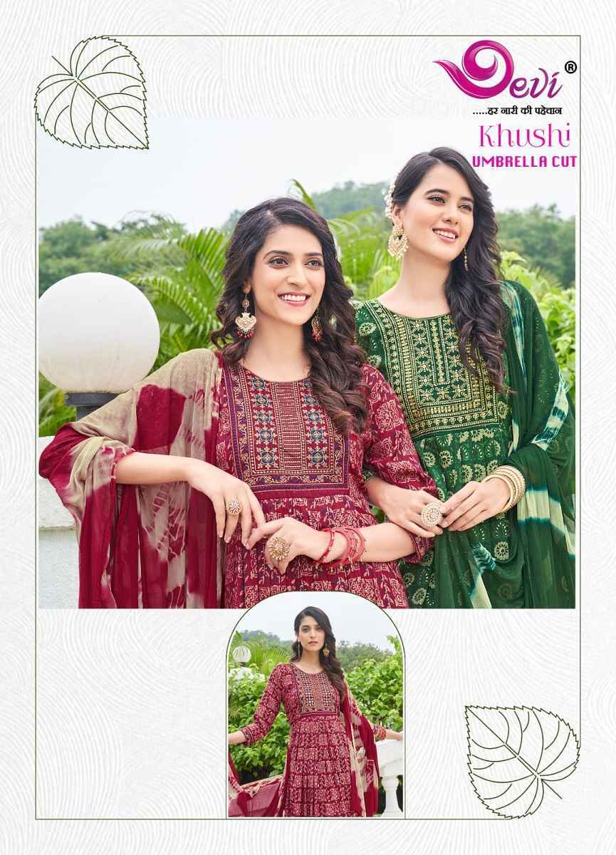 Devi Khushi Rayon Capsule Kurti Combo 8 pcs Catalogue