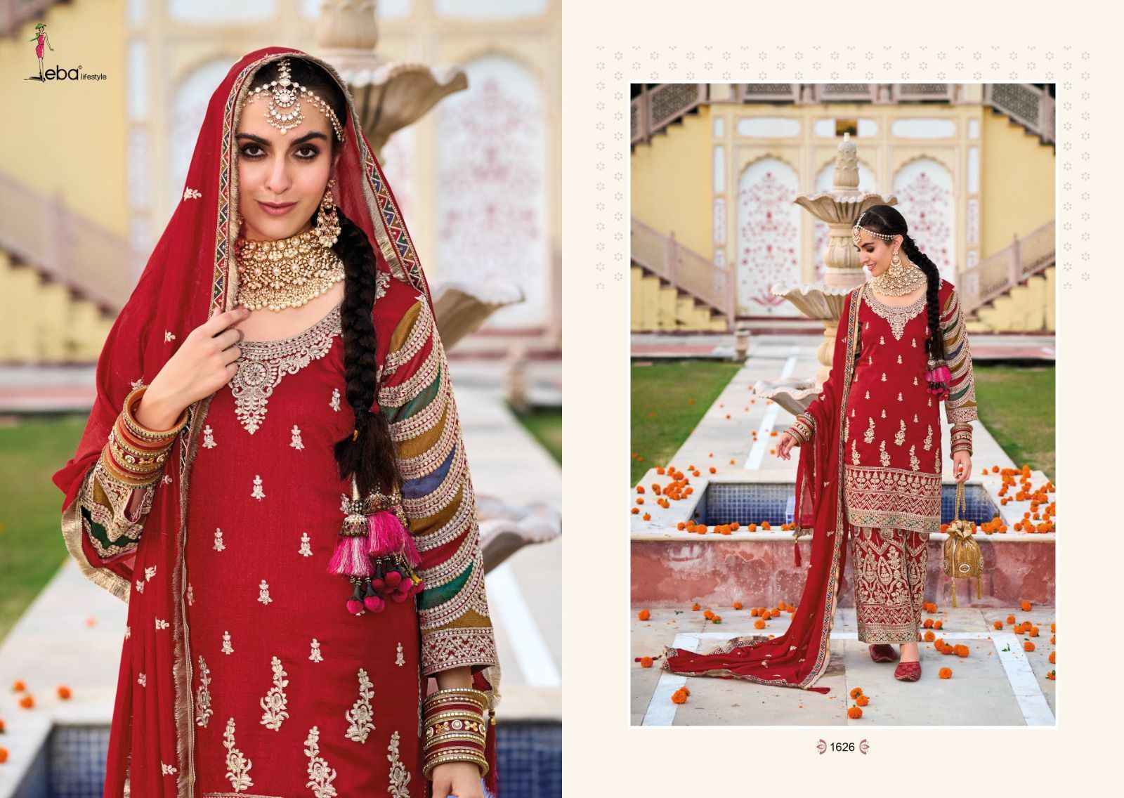 Eba Lifestyle Sangini Readymade Silk Dress 4 pcs Catalogue - Surat Wholesale Market