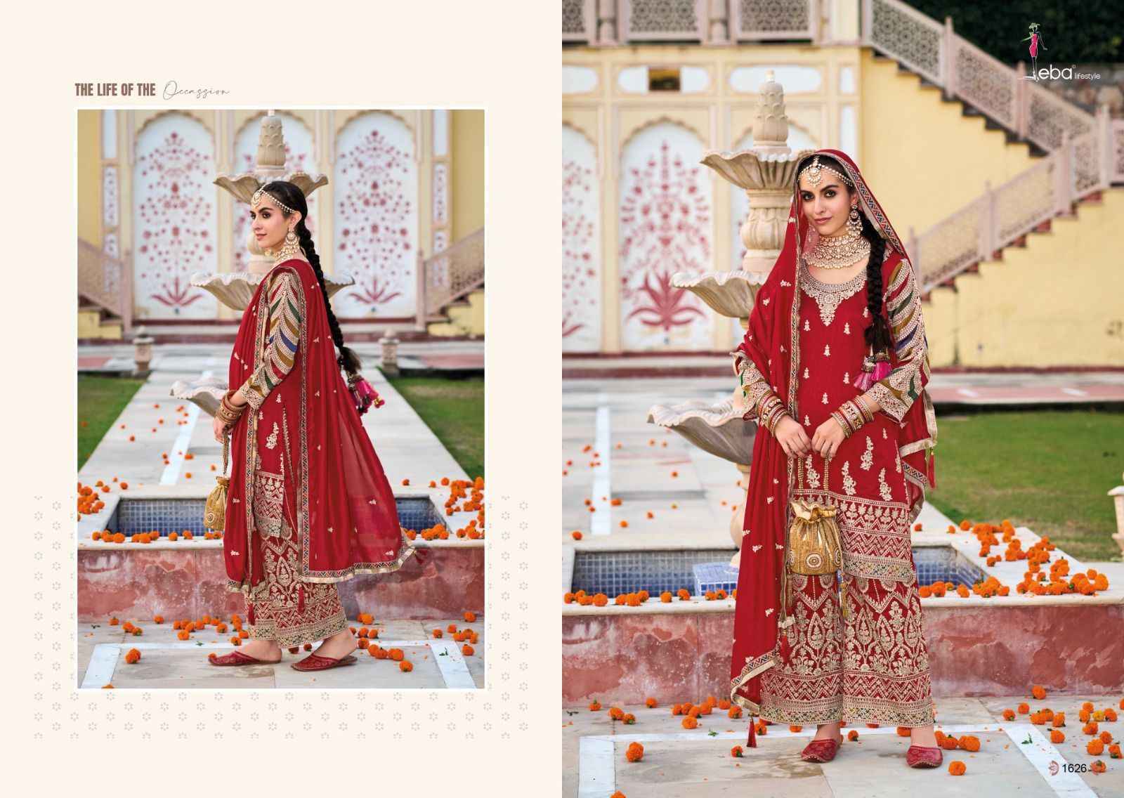 Eba Lifestyle Sangini Readymade Silk Dress 4 pcs Catalogue - Surat Wholesale Market