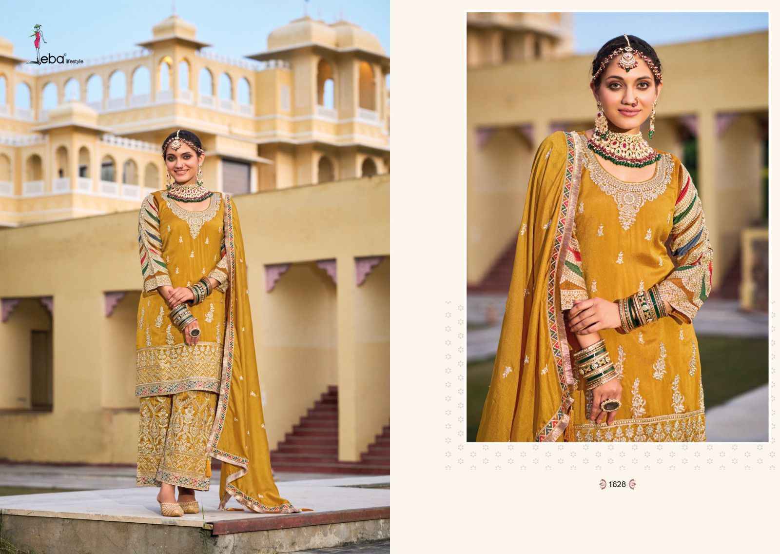 Eba Lifestyle Sangini Readymade Silk Dress 4 pcs Catalogue - Surat Wholesale Market