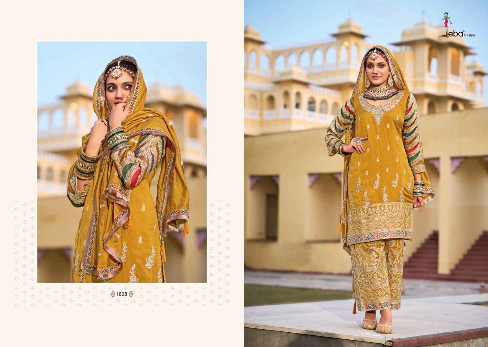 Eba Lifestyle Sangini Readymade Silk Dress 4 pcs Catalogue - Surat Wholesale Market