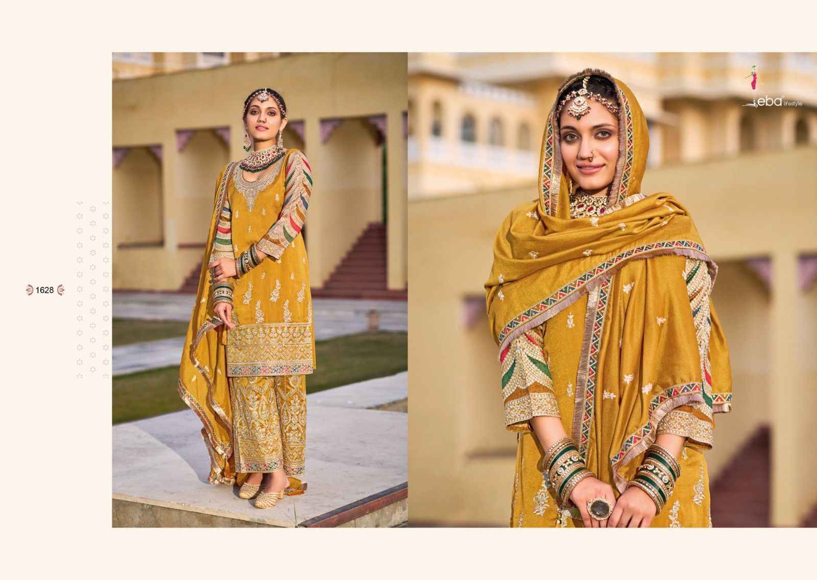 Eba Lifestyle Sangini Readymade Silk Dress 4 pcs Catalogue - Surat Wholesale Market