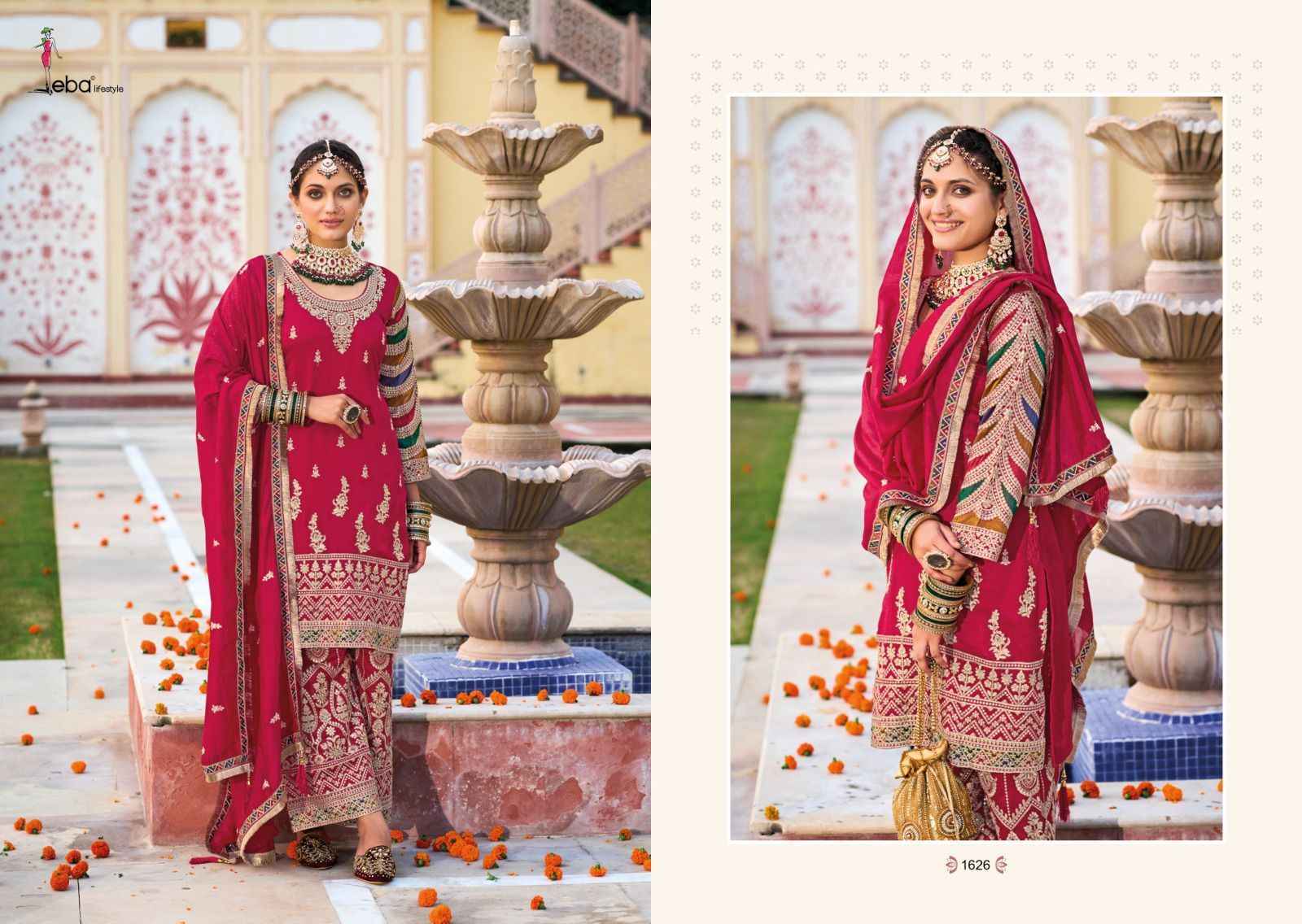 Eba Lifestyle Sangini Readymade Silk Dress 4 pcs Catalogue - Surat Wholesale Market