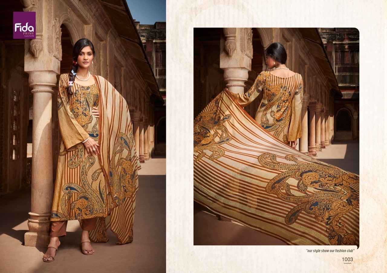 Fida Klara Wool Dress Material 6 pcs Catalogue