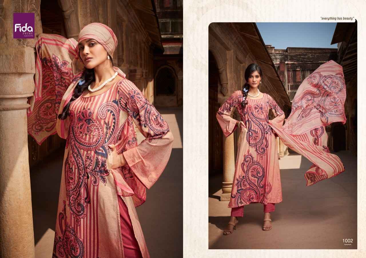 Fida Klara Wool Dress Material 6 pcs Catalogue