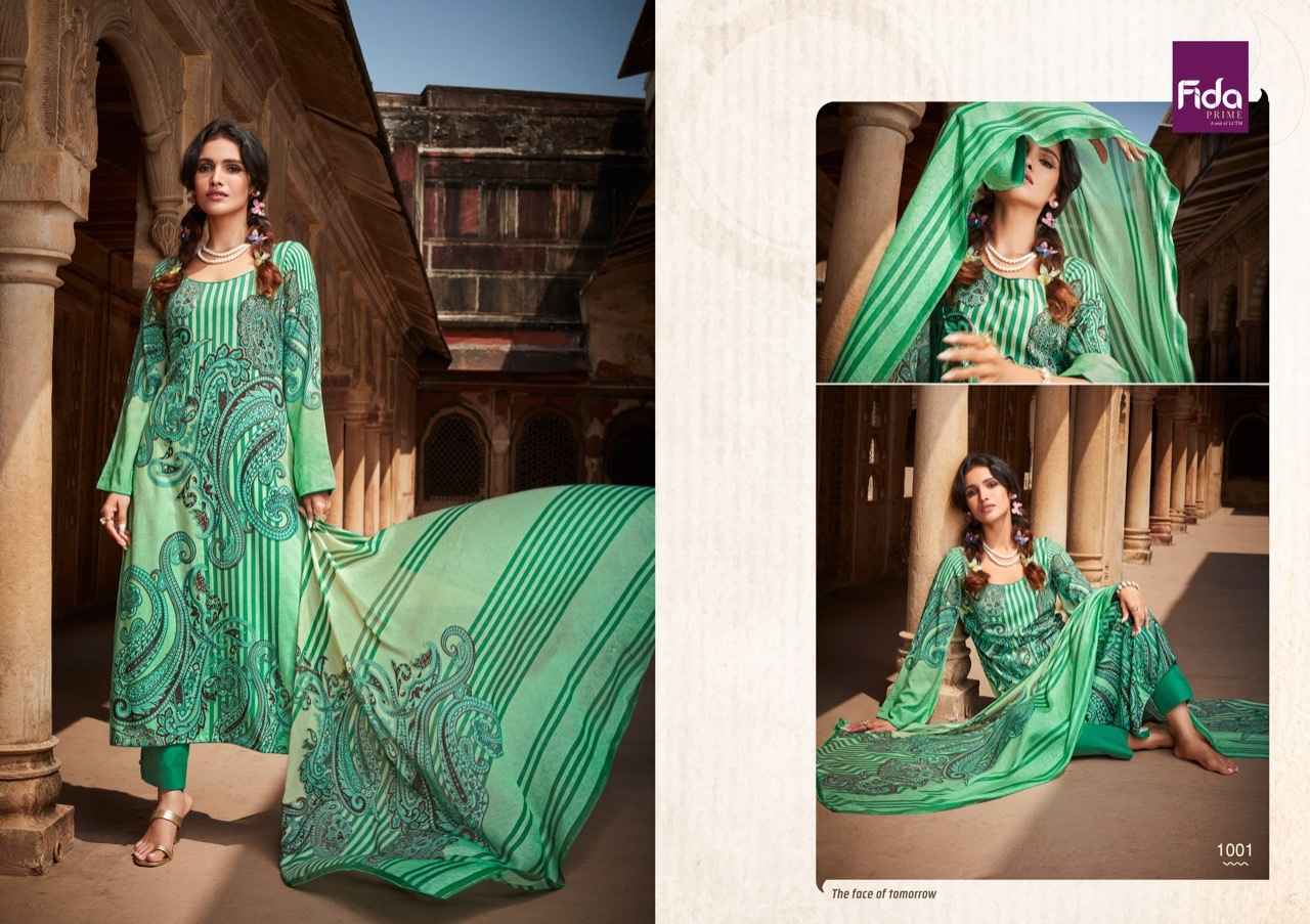 Fida Klara Wool Dress Material 6 pcs Catalogue