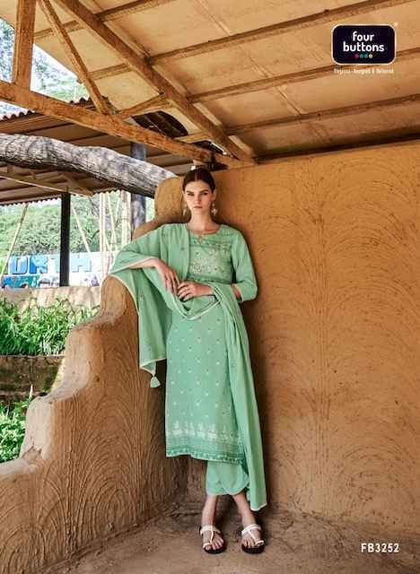 Four Buttons Veda Kurtis Catalog Wholesale Price - Surat Wholesale Market