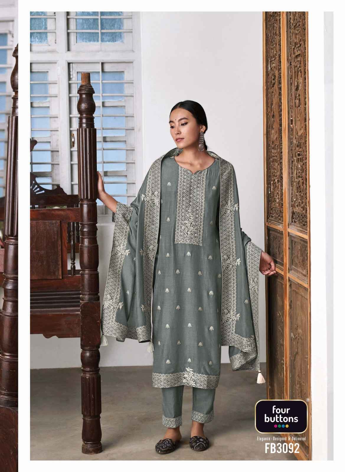 Four Buttons Zoya Vol 2 Readymade Suits - Surat Wholesale Market