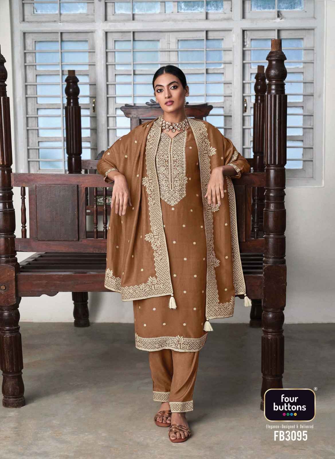 Four Buttons Zoya Vol 2 Readymade Suits - Surat Wholesale Market