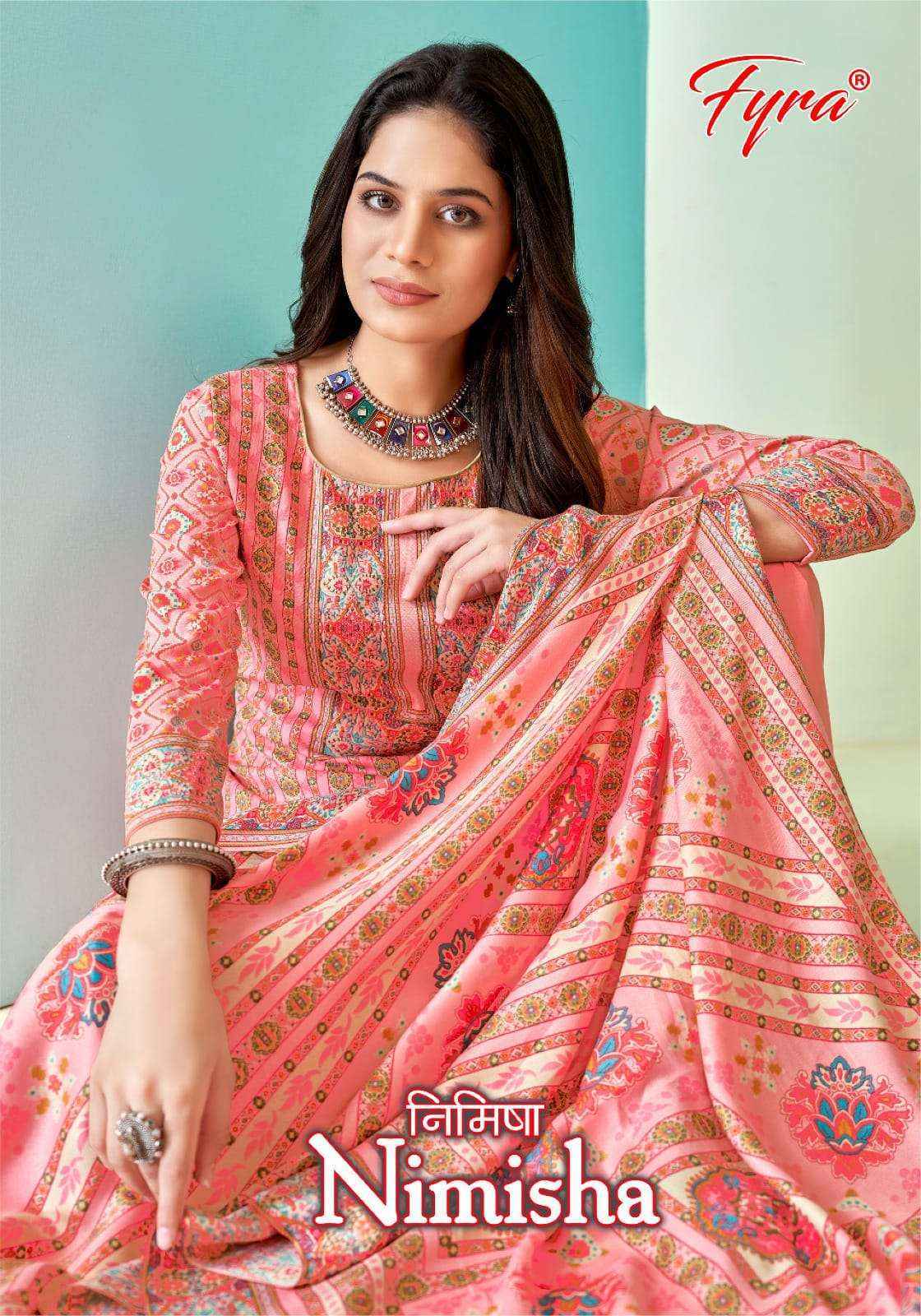 Fyra Nimisha Pashmina Dress Material 8 pcs Catalogue - Surat Wholesale Market