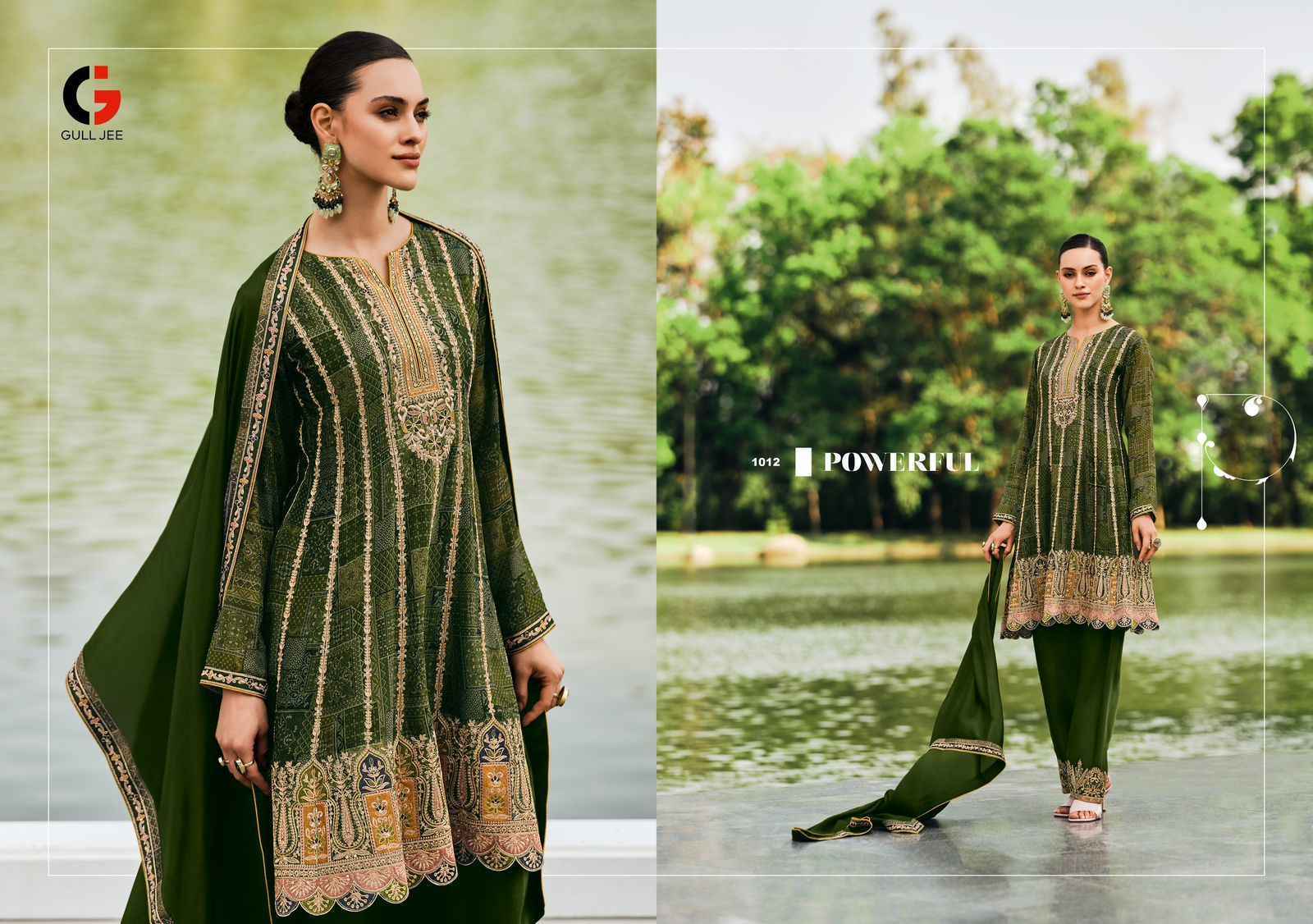 Gull Jee Fashionista Readymade Viscose Georgette Dress 6 pcs Catalogue
