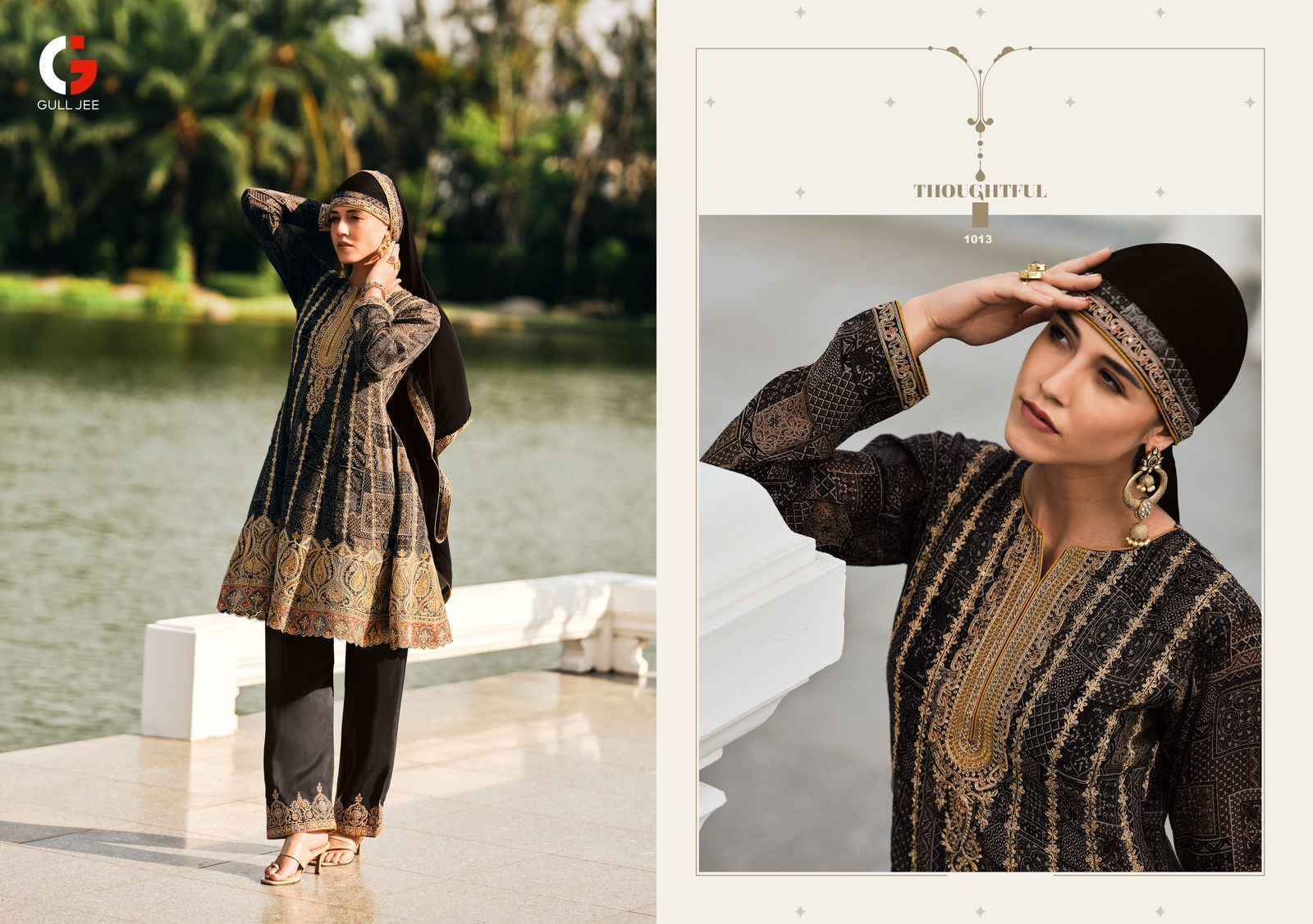 Gull Jee Fashionista Readymade Viscose Georgette Dress 6 pcs Catalogue