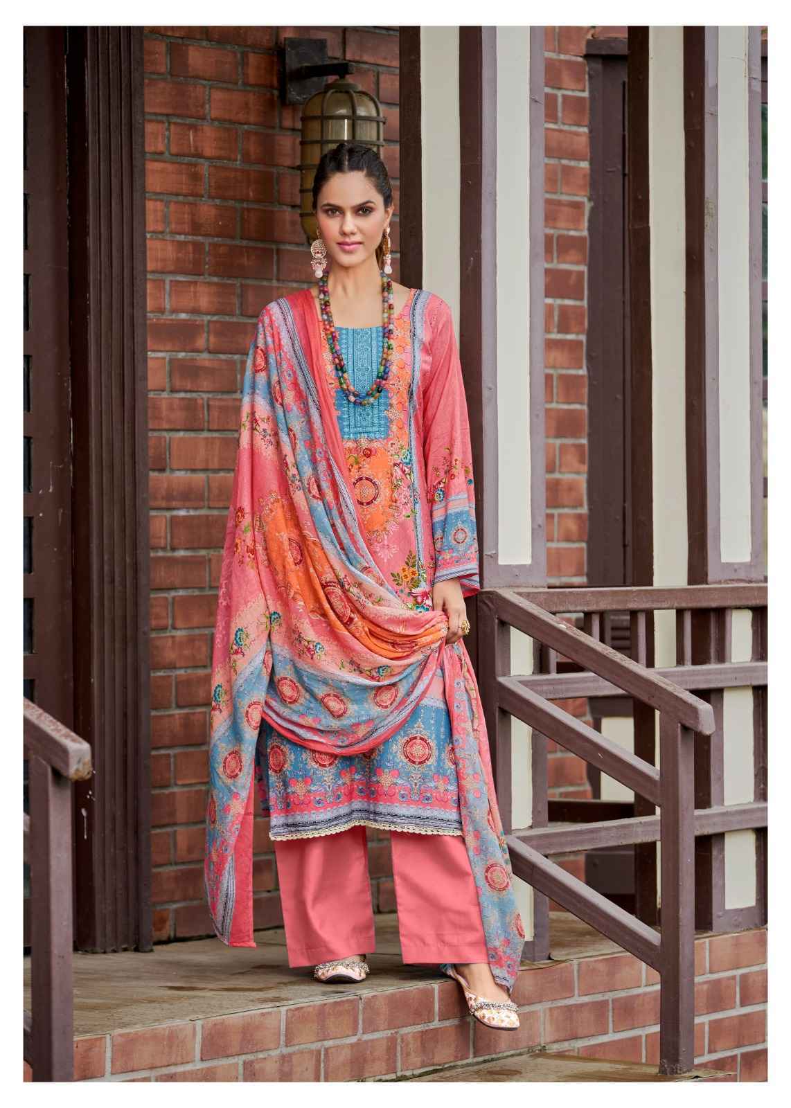 Hermitage Aza Vol 4 Cotton Dress Material 6 pcs Catalogue