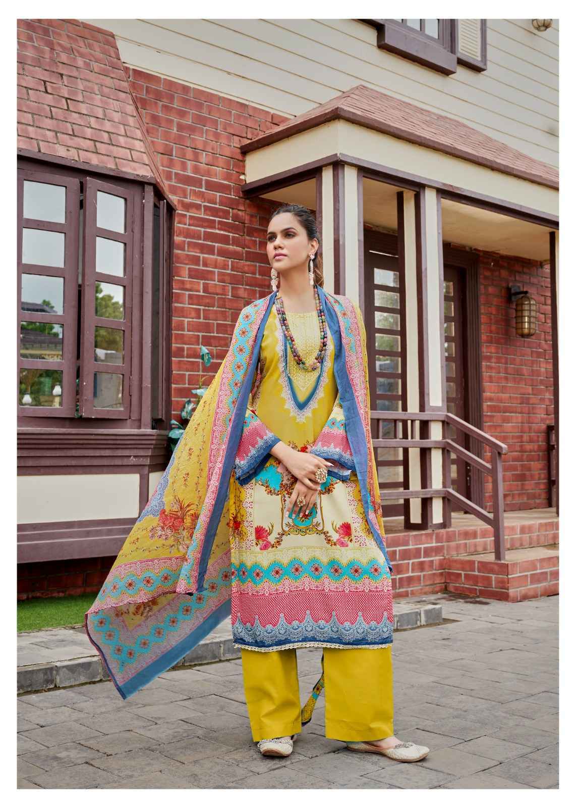 Hermitage Aza Vol 4 Cotton Dress Material 6 pcs Catalogue