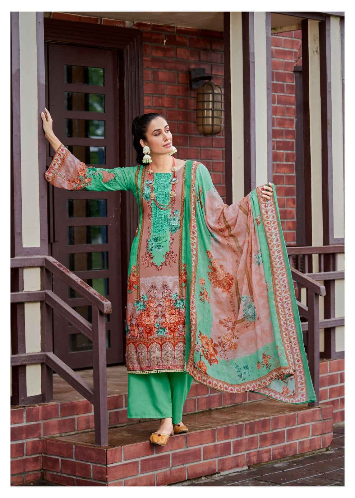 Hermitage Aza Vol 4 Cotton Dress Material 6 pcs Catalogue