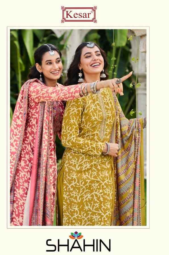 Kesar Shahin Pashmina Dress Material 6 pcs Catalogue - surat wholesale market