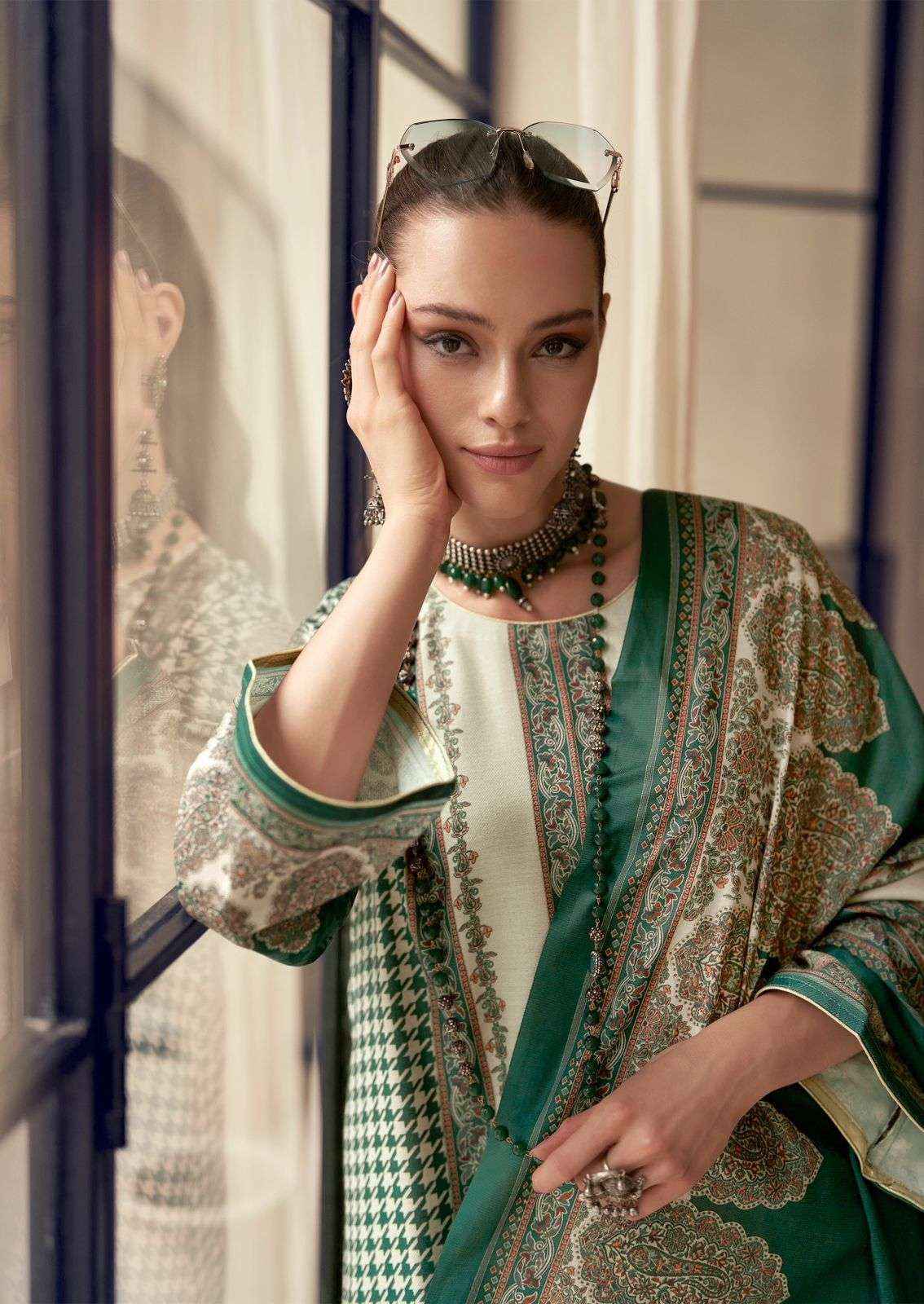 Mumtaz Arts Gulzar Pashmina Dress Material 6 pcs Catalogue - surat wholesale market