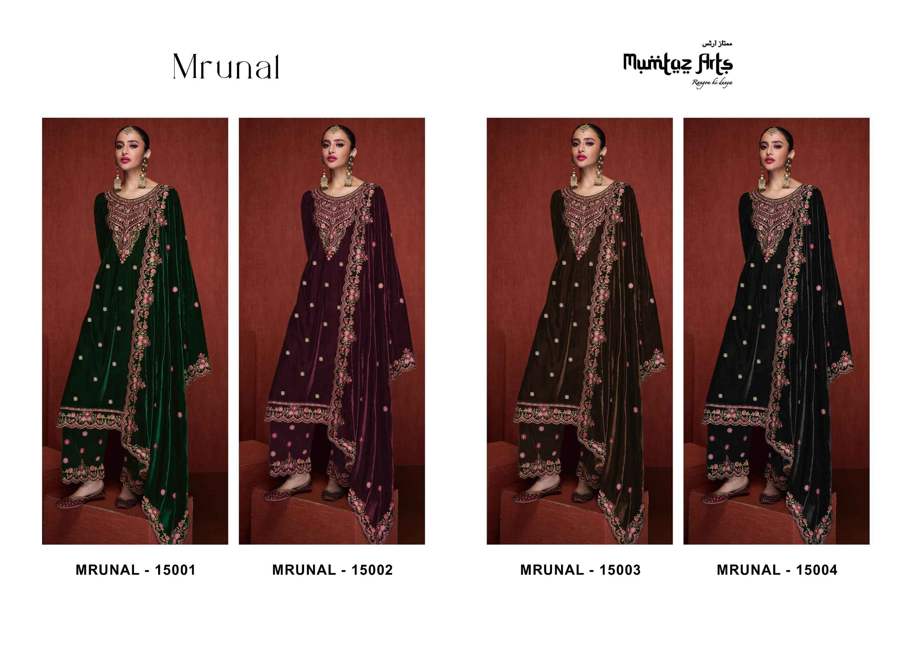 mumtaz arts mrunal velvet dress material 4 pcs catalogue surat wholesale market 0 2023 10 17 19 36 57