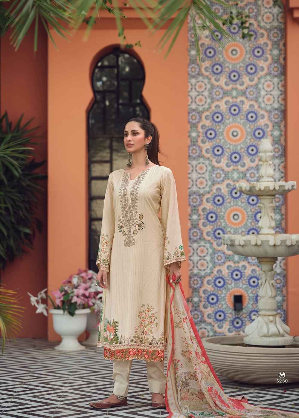 Sadhana Fashion Mehatab Vol 6 Pashmina Dress Material 8 pcs Catalogue