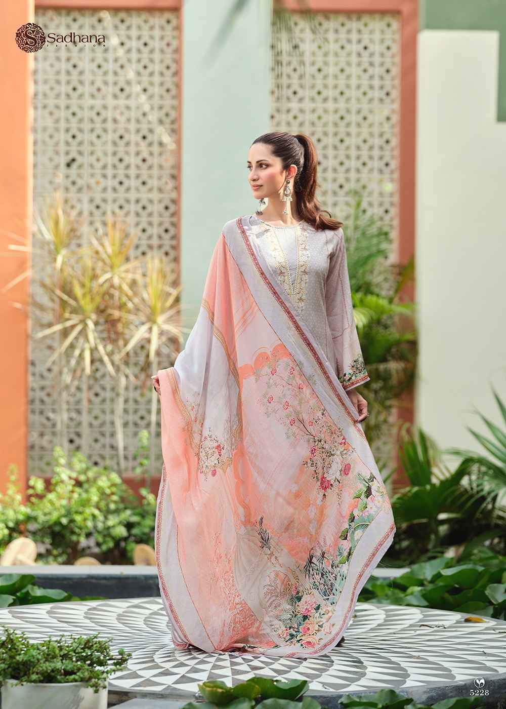 Sadhana Fashion Mehatab Vol 6 Pashmina Dress Material 8 pcs Catalogue