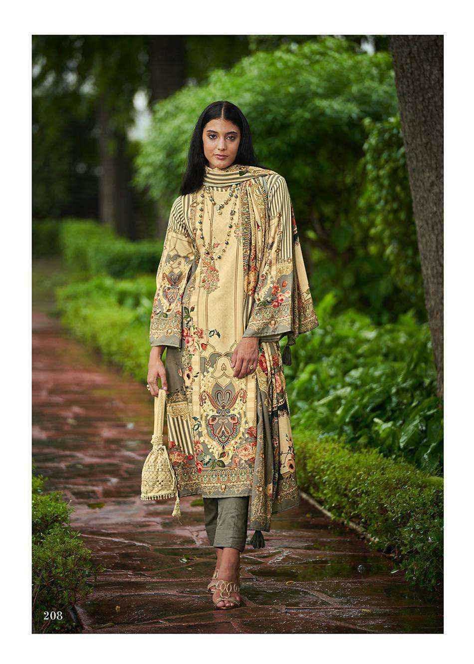 Sadhana Fashion Mehtaab Vol 5 Pashmina Dress Material 8 pcs Catalogue - Surat Wholesale Market