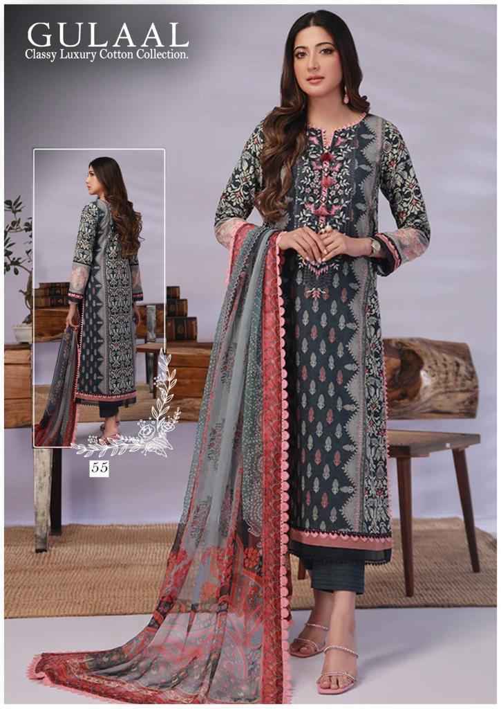 Sana Maryam Gulaal Classy Luxury Cotton Collection Vol 6 Cotton Dress Material - Surat Wholesale Market