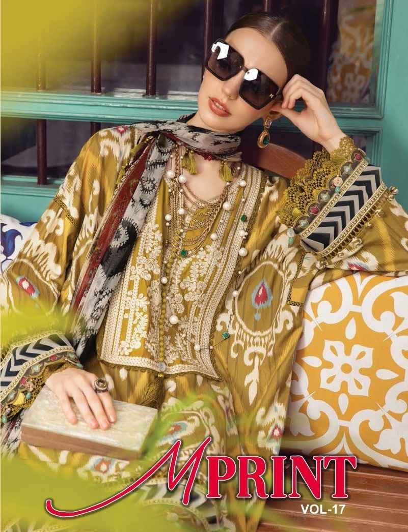 Shraddha Designer M Print Vol 17 Dress Material - Surat Wholesale Market