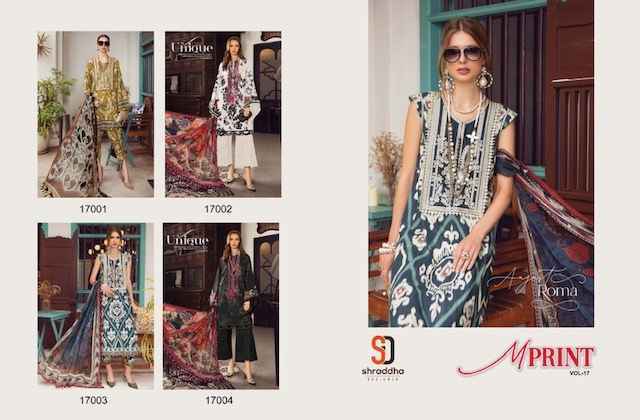 Shraddha Designer M Print Vol 17 Dress Material - Surat Wholesale Market