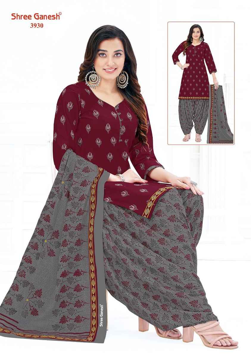 SHREE GANESH HANSHIKA VOL-19 PURE COTTON SUITS = 10 pcs catalog