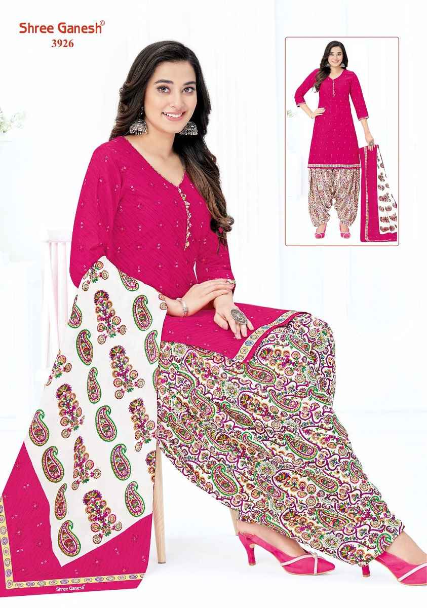 SHREE GANESH HANSHIKA VOL-19 PURE COTTON SUITS = 10 pcs catalog