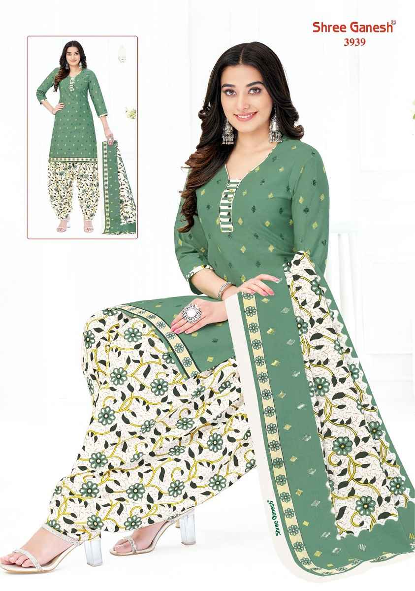 SHREE GANESH HANSHIKA VOL-19 PURE COTTON SUITS = 10 pcs catalog