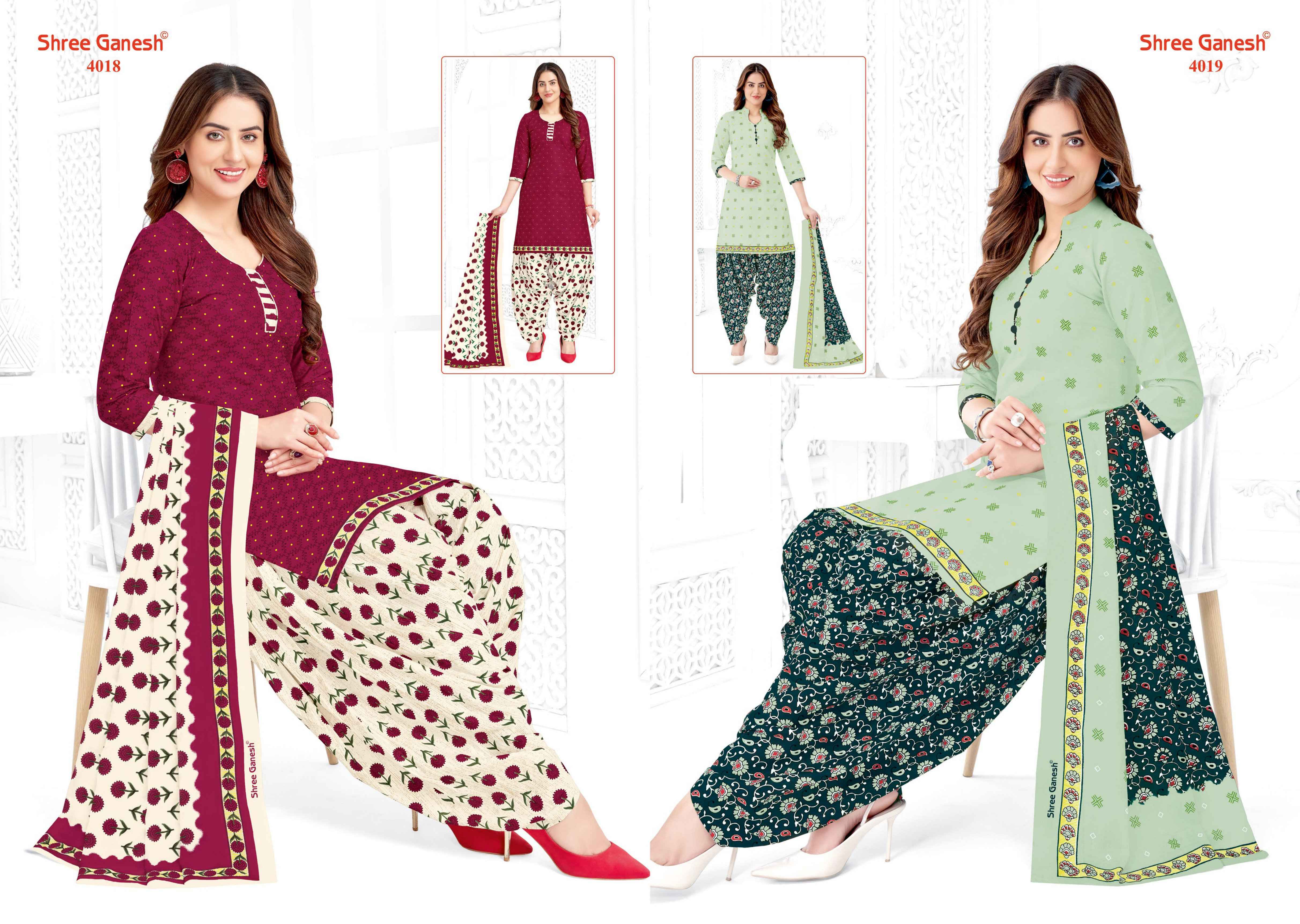 Shree Ganesh Hansika Vol 20 Pure Cotton Readymade Suits - Surat Wholesale Market