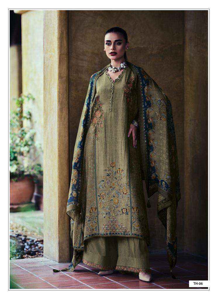 Varsha Tahira Pashmina Dress Material - Surat Wholesale Market