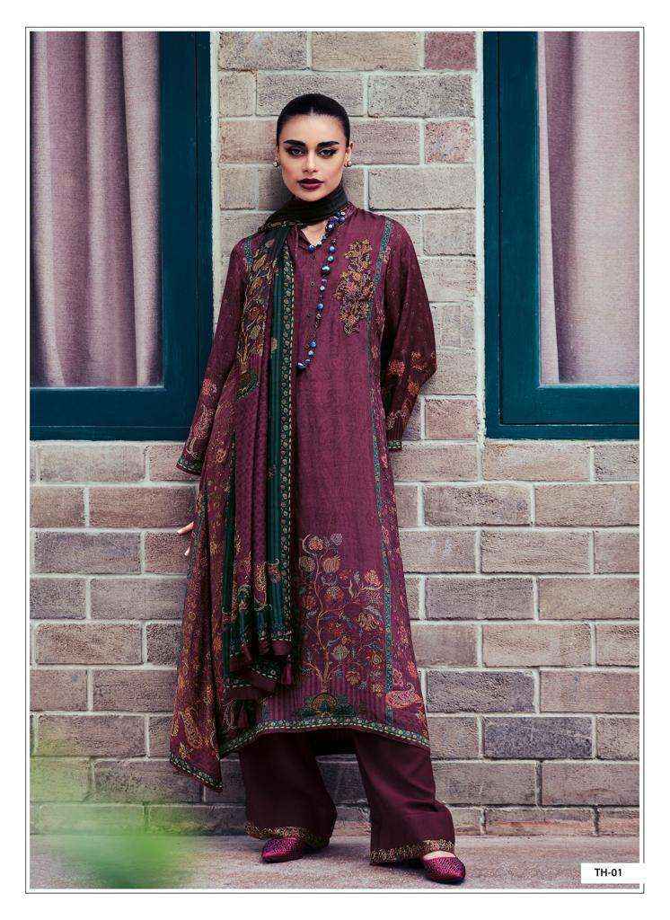 Varsha Tahira Pashmina Dress Material - Surat Wholesale Market