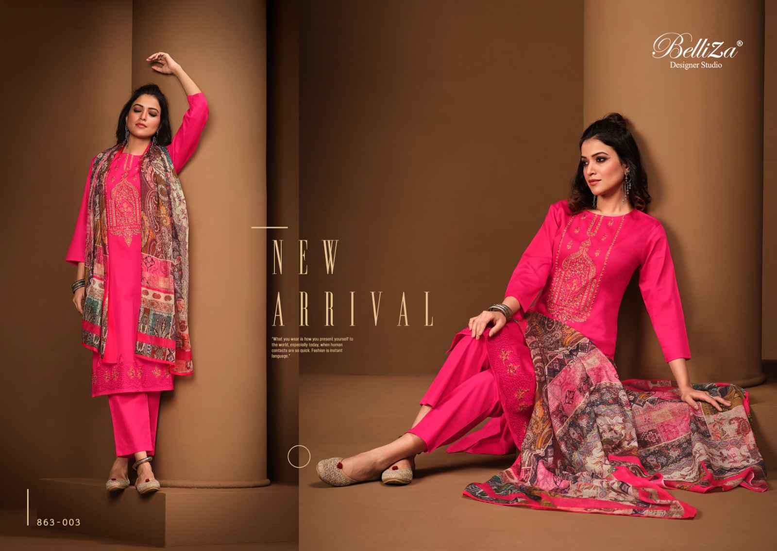 BELLIZA MUGHAL GARDEN VOL 2 - DRESS MATERIAL ONLINE SHOPPING